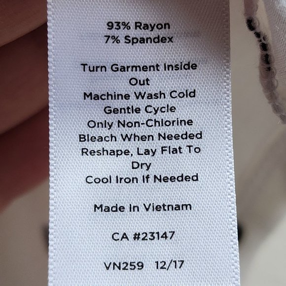 Talbots Black/White Scoop Neck Polka Dot Ruffled Jersey Size Large - Picture 9 of 14